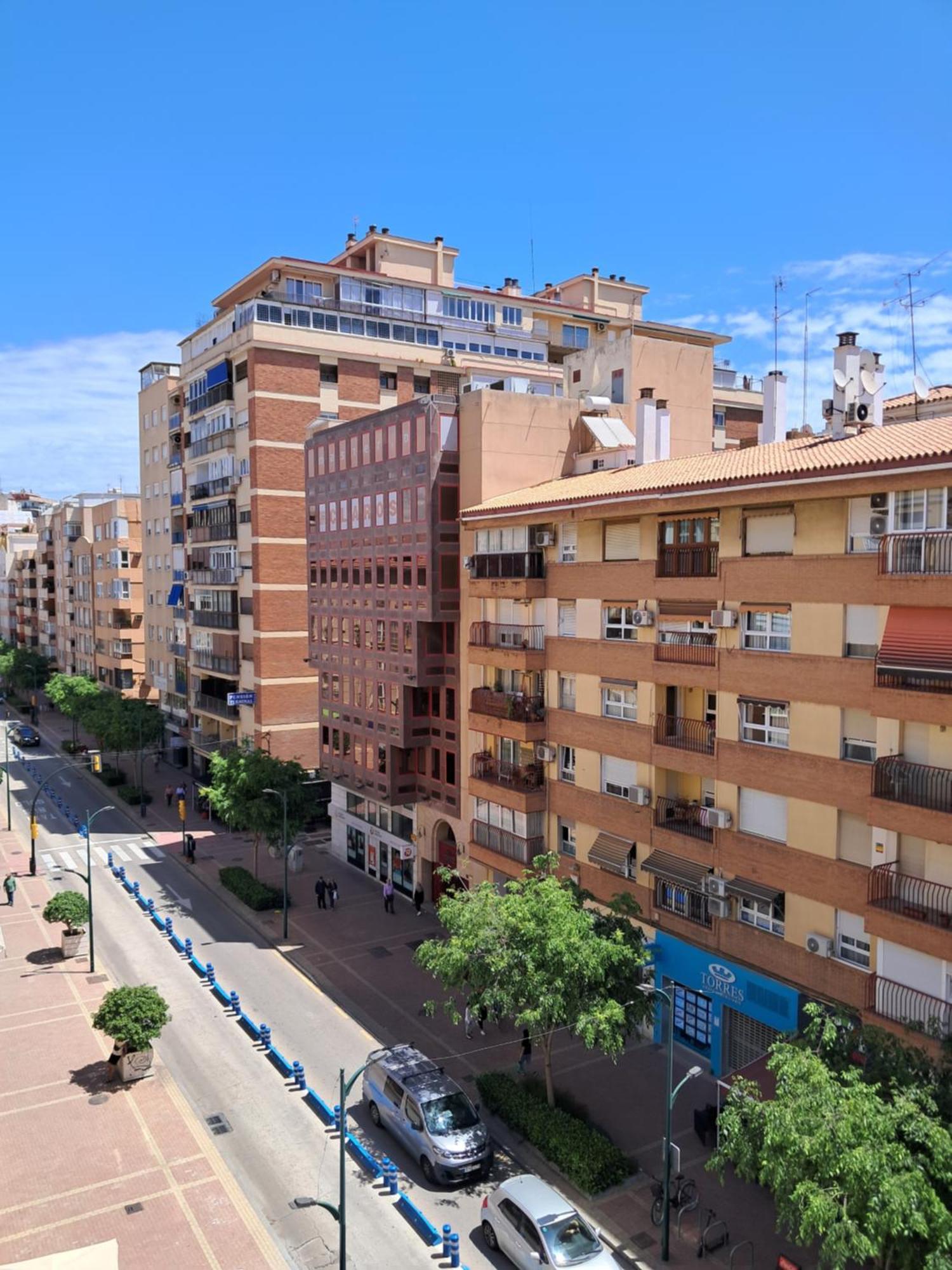 Apartamento Vacacional Cuarteles Màlaga Exteriér fotografie